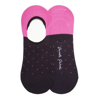 Spotted Pink "No-Show" Bamboo Socks