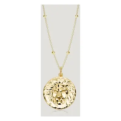 John Greed CANDY Desert Gold Plated Silver Lion Necklace For Women