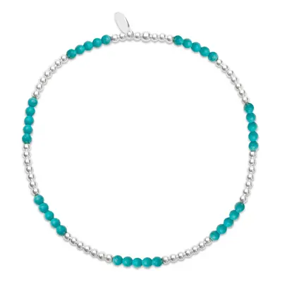 John Greed Signature Silver Turquoise Section IMERAKI Bracelet For Women