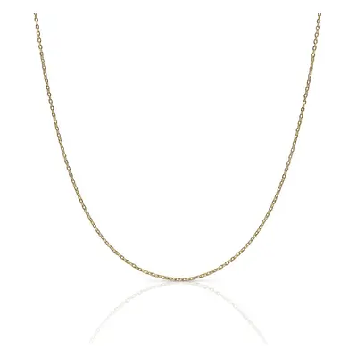 Fine Jewellery by John Greed 9ct Gold Cable Flattened Chain For Women