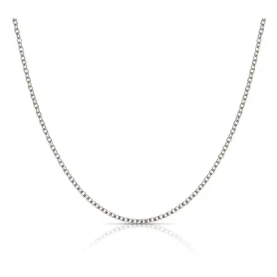 Fine Jewellery by John Greed 9ct White Gold Trace Chain For Women