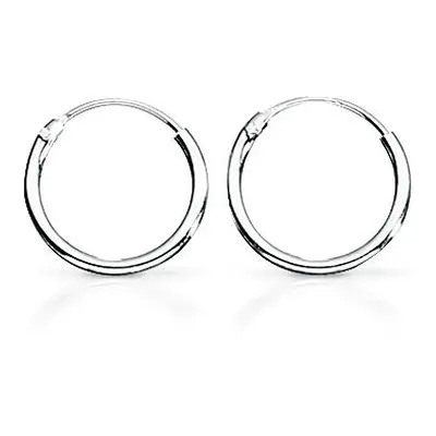 John Greed Signature Pick & Mix Silver Hoop Earrings For Women