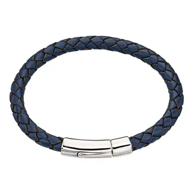 Little Star Navy Leather Andre Boys' Bracelet