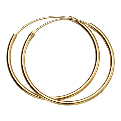 John Greed CANDY Cane Gold Plated Silver Small Hoop Earrings For Women