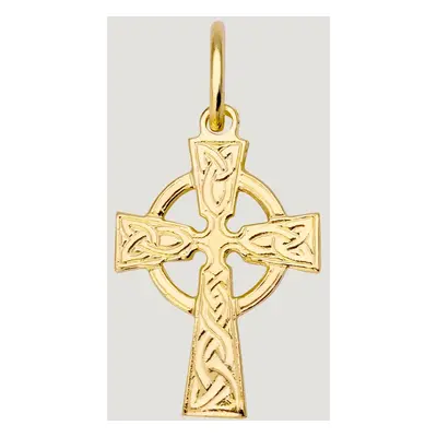 John Greed CANDY 9ct Gold Mini Celtic Cross Pendant Charm