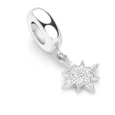 John Greed CANDY Sky Silver North Star Pendant Charm For Women