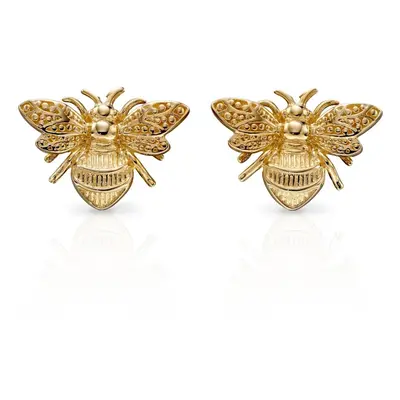 Fine Jewellery by John Greed 9ct Gold Bee Earrings For Women