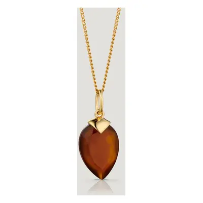 John Greed CANDY Kite Gold Plated Silver January Birthstone Chalcedony Necklace For Women