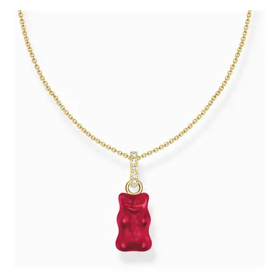 THOMAS SABO Gold Plated Red Official HARIBO Necklace