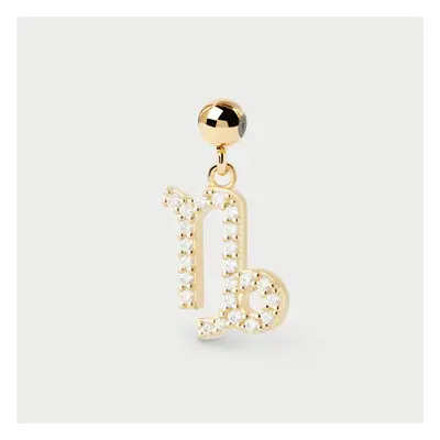 PDPAOLA Gold Plated Capricorn Zodiac Charm For Women