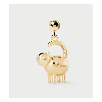 PDPAOLA Gold Plated Cat Charm For Women