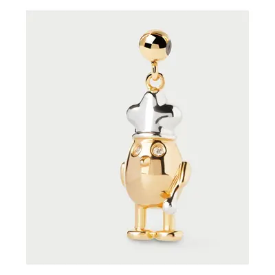 PDPAOLA Gold Plated Chef Charm For Women