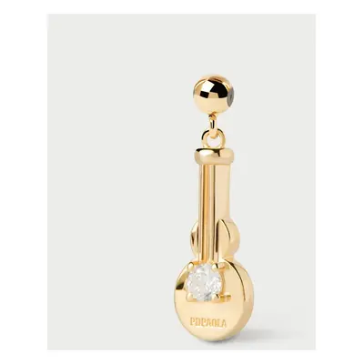 PDPAOLA Gold Plated Guitar Charm For Women