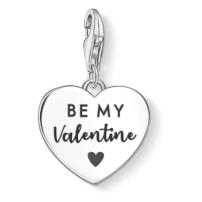 THOMAS SABO Silver Be My Valentine Heart Charm For Women