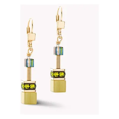 Coeur De Lion Classic GEOCUBE Earrings Olive For Women