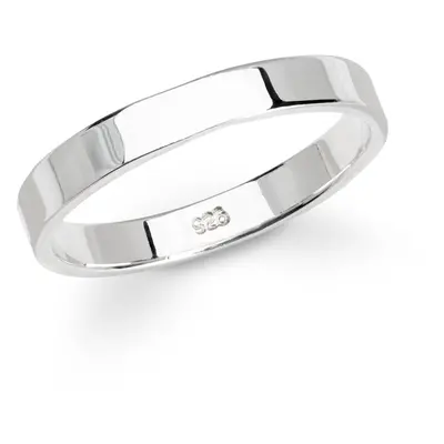 John Greed Portrait Series 1 Silver Polished Ring For Women