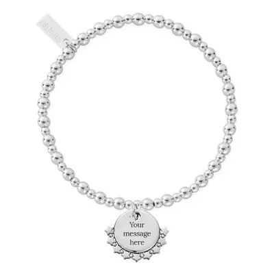 ChloBo Silver Personalised Star Didi Bracelet For Women