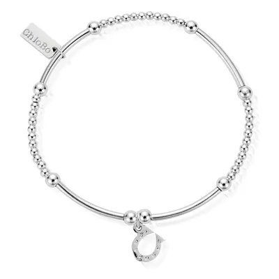 ChloBo Silver Cute Mini Horseshoe Bracelet For Women