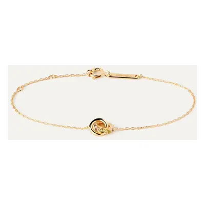 PDPAOLA Gold Plated Rainbow Spin Bracelet For Women