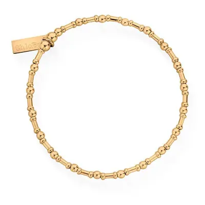 ChloBo Gold Plated Rhythm Of Water Bracelet For Women