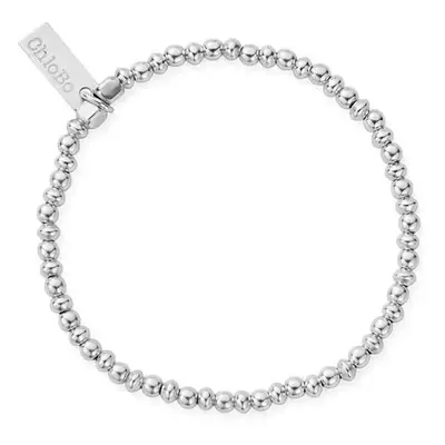 ChloBo Men's Junior Silver Essential Bracelet