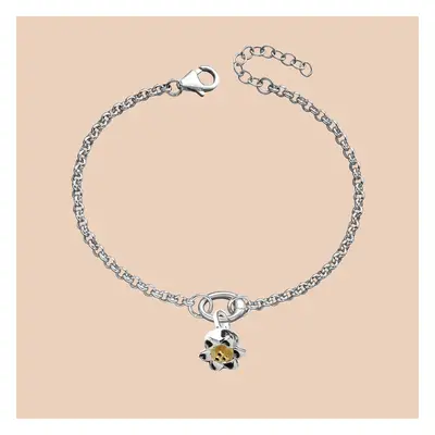 John Greed Tempest Silver May Birth Flower Lily of the Valley Charm Bracelet For Women