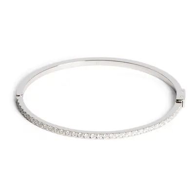 Coeur De Lion Elegance Zirconia Steel Bangle For Women