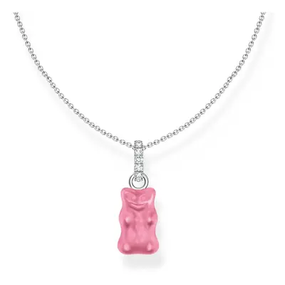 THOMAS SABO Silver Pink Official HARIBO Necklace For Women