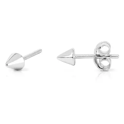 John Greed Signature Silver Small Spike Stud Earring