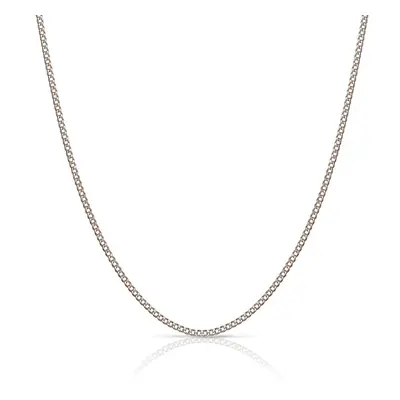 Fine Jewellery by John Greed 9ct White Gold Curb Chain For Women