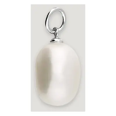 John Greed CANDY Spun Silver Freshwater Pearl Pendant Charm For Women