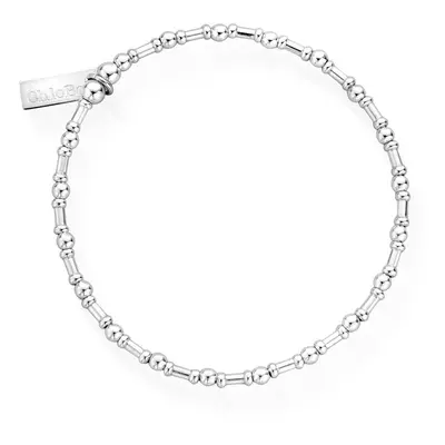 ChloBo Silver Rhythm Of Water Bracelet For Women