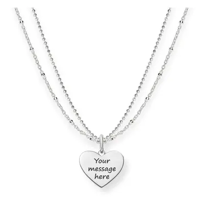 THOMAS SABO Love Bridge Heart Necklace For Women