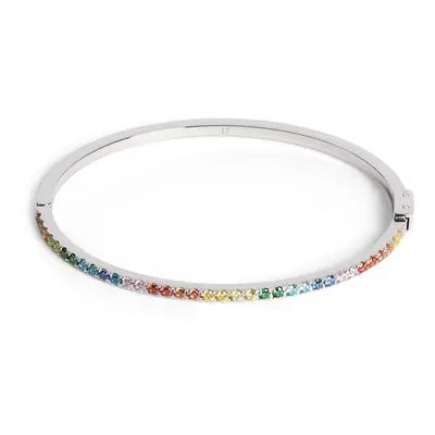 Coeur De Lion Elegance Zirconia Multicolour Bangle For Women