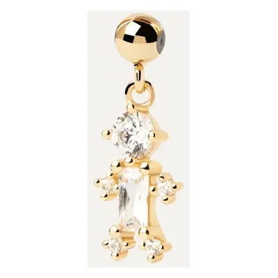 PDPAOLA Gold Plated Mini Me Charm For Women