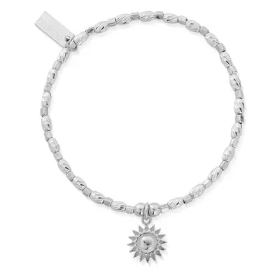 ChloBo Silver Soul Glow Sunshine Bracelet For Women