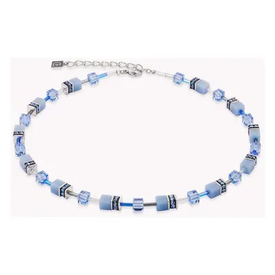 Coeur De Lion Classic GEOCUBE Necklace Blue Modern Future For Women