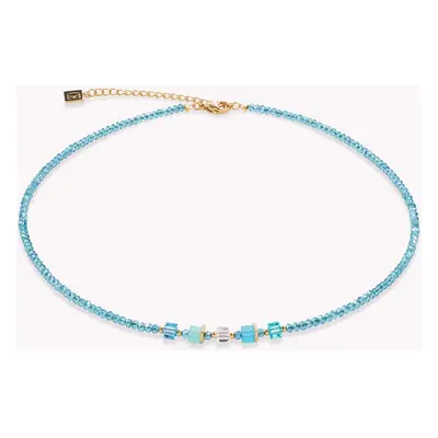 Coeur De Lion Elegance Crystals Necklace Gold Turquoise For Women