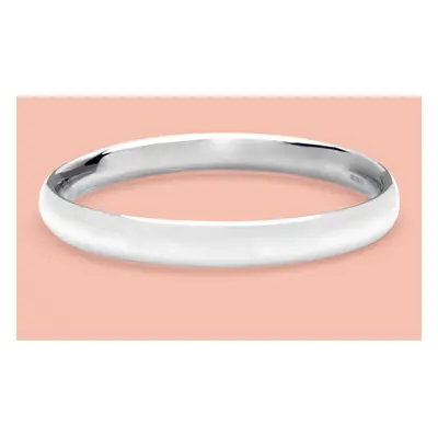 John Greed Portrait Series 1 Silver Bangle For Women