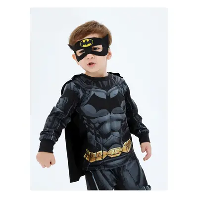 Justice League 3-piece Toddler Boy Super Heroes Cosplay Costume Set with Cloak and Face Mask