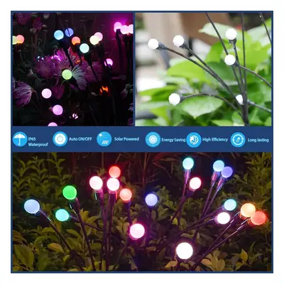 Christmas Garden Solar Light 10Bulbs 1Pack -Decorative Warm Light Ten Small Bulb Decorative Ligh