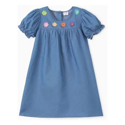 Baby / Toddler Cutie Embroidered Floral Dress