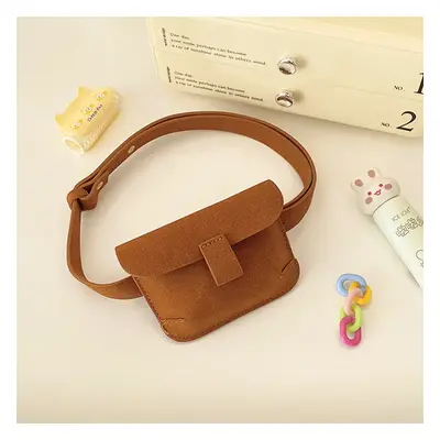 Toddler/kids Retro and Minimalist Waist Bag, Can be Worn as Single Shoulder or Crossbody Bag, wi