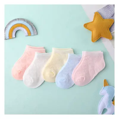 5-pack Baby/toddler/kids Casual Summer Breathable Mesh Socks