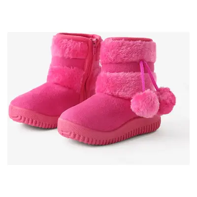 Toddler & Kids Pompom Decor Fleece Snow Boots