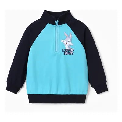 Looney Tunes Toddler Boy/Girl Zipper Stand Collar Sweatshirt