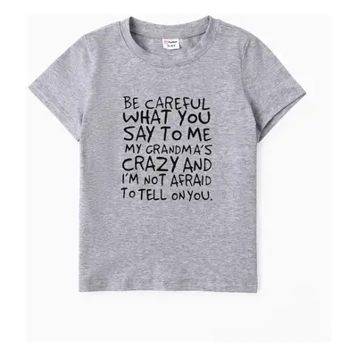 Baby / Toddler Letter Print Tee