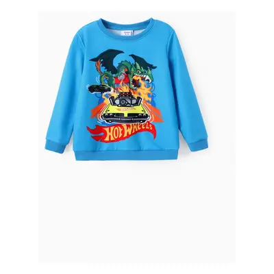 Hot Wheels 1pc Kid Boy Character Print Long-sleeve Top or Pants