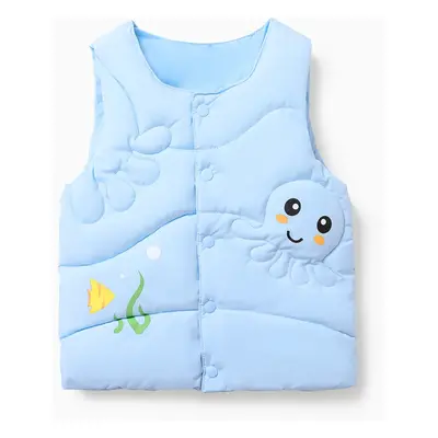 Toddler Boy/Toddler Girl Cotton-Padded Jacket Vest