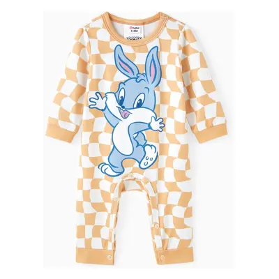 Looney Tunes Baby Girl/Boy Character Chess/Floral/Star Print Romper